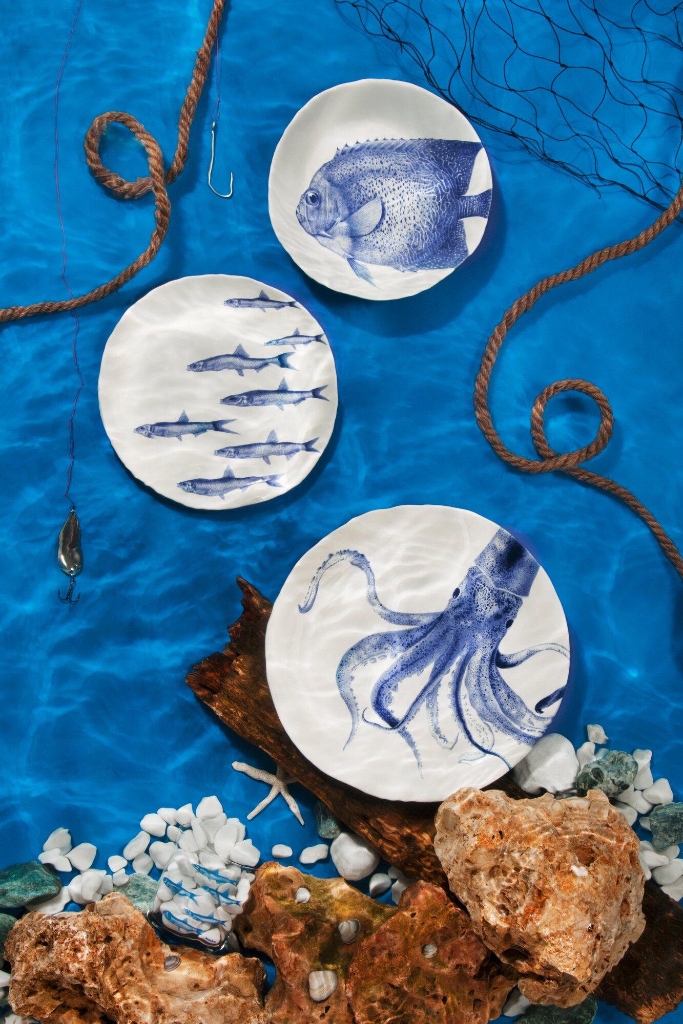 N5 middagstallerken, Octopus - Ø27 cm